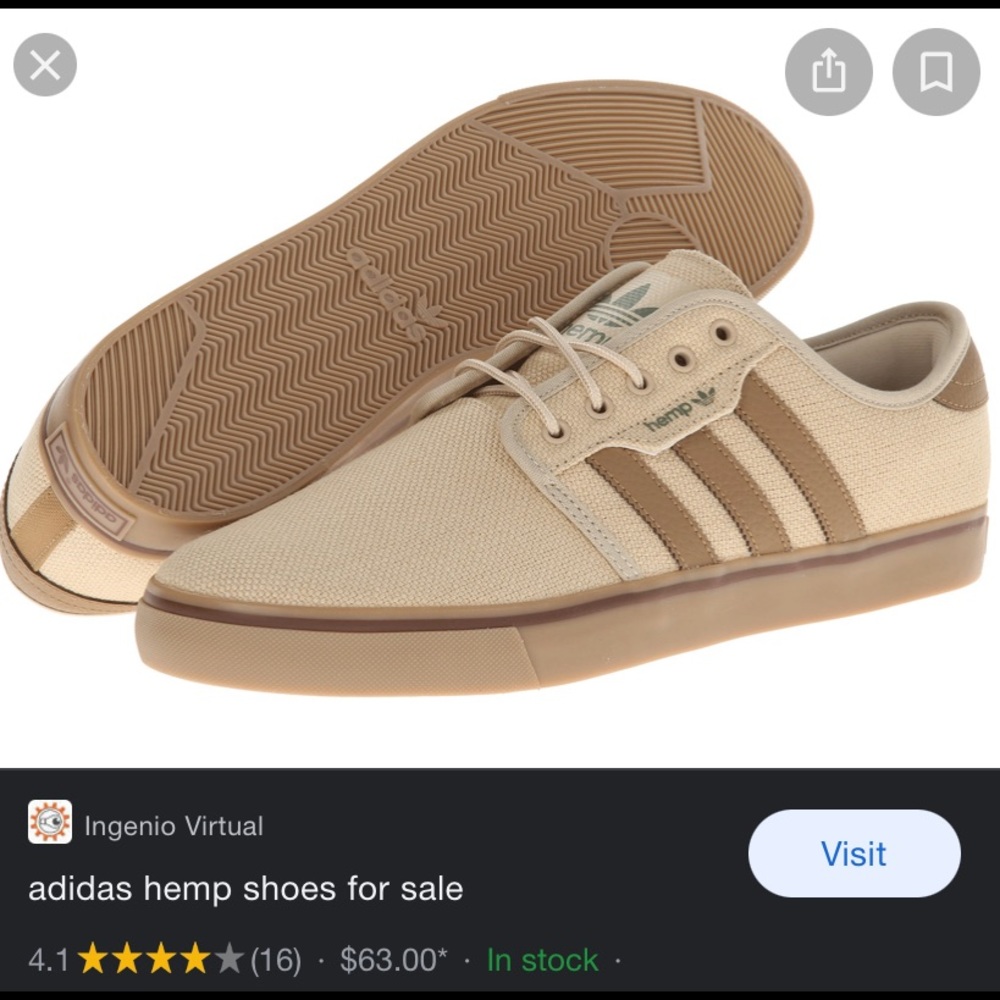 Adidas Seeley Hemp Skating shoes